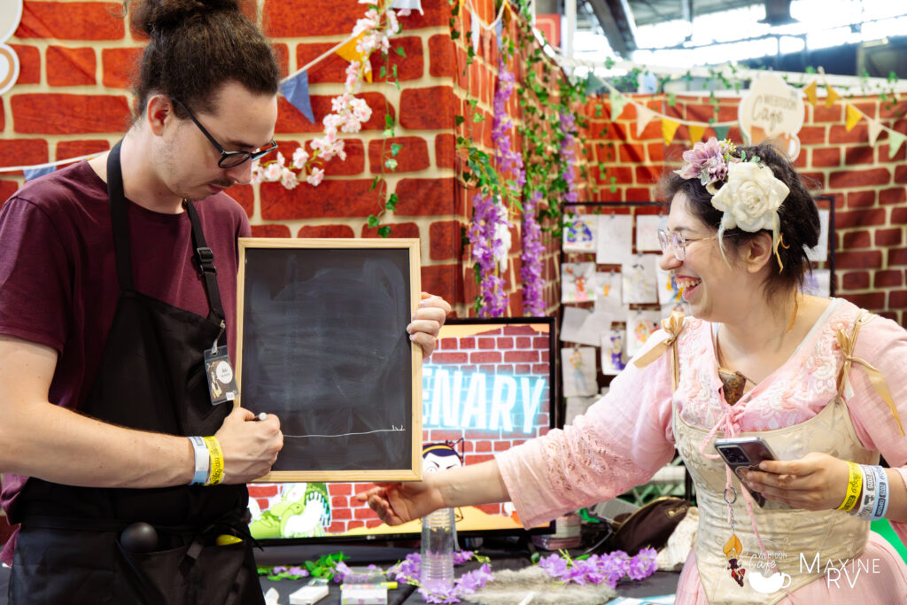 Le Webtoon Café à la JE 2025